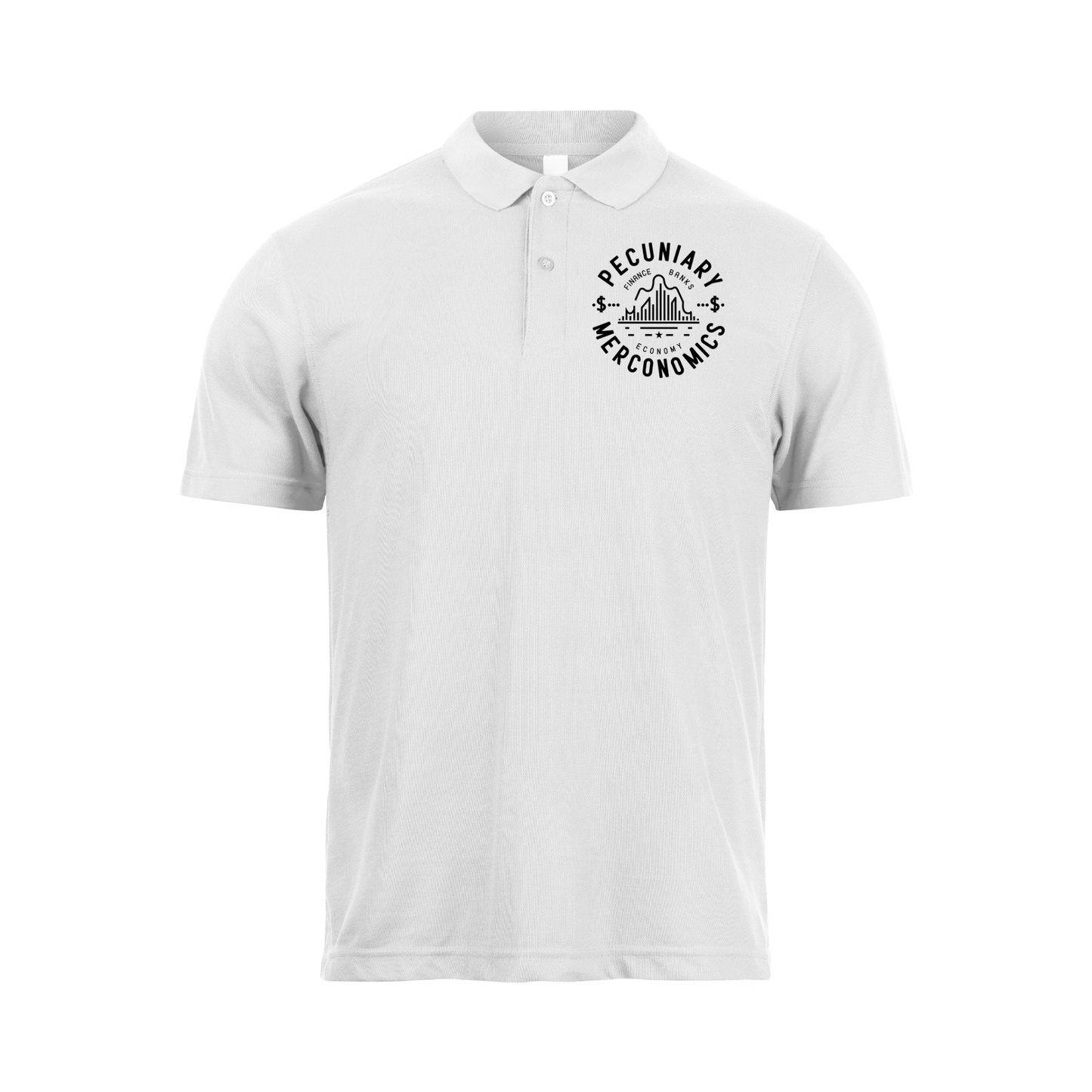 Pecuniary Merconomics Logo Polo Shirt
