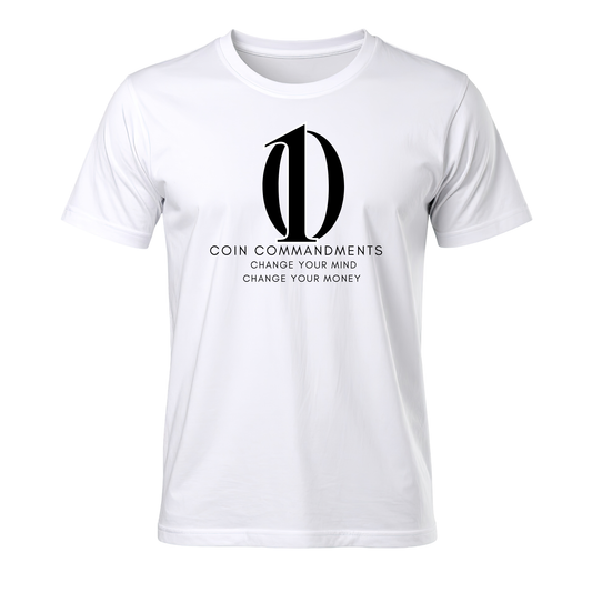 10 Coin Commandments 3rd Eye Logo T-Shirt