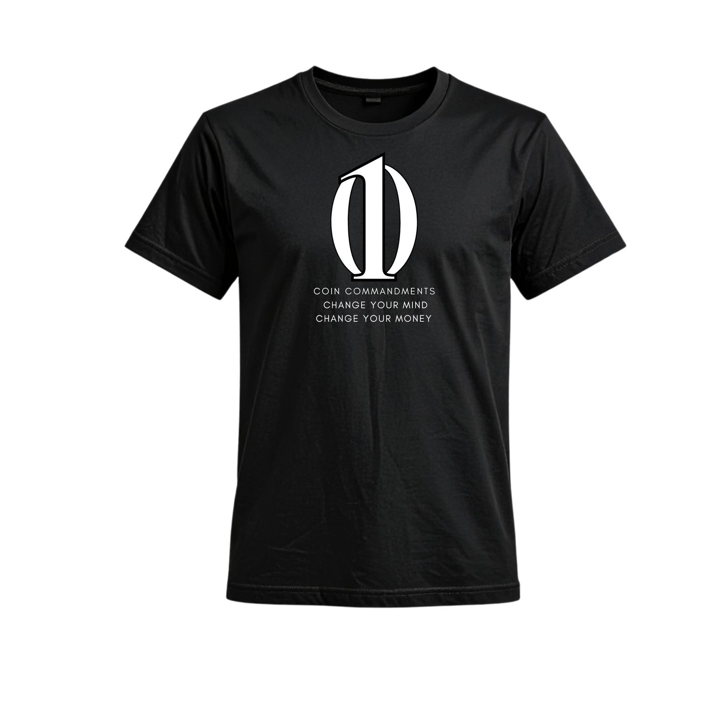 10 Coin Commandments 3rd Eye Logo T-Shirt