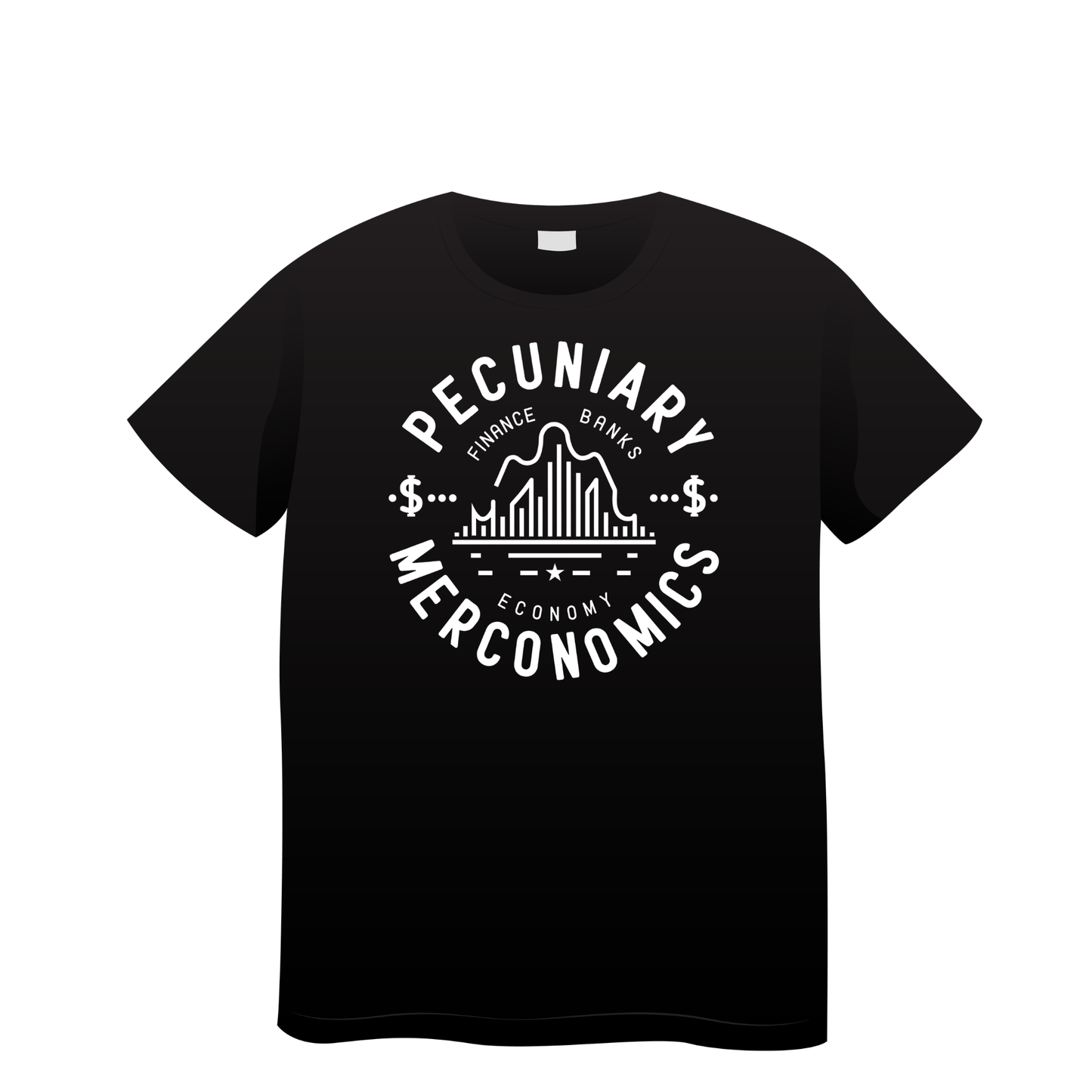 Pecuniary Merconomics Logo T-Shirt