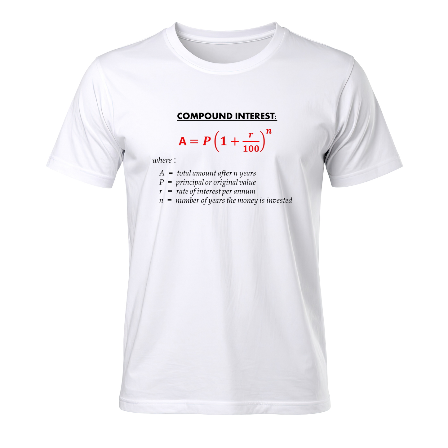 Compund Interest T-Shirt