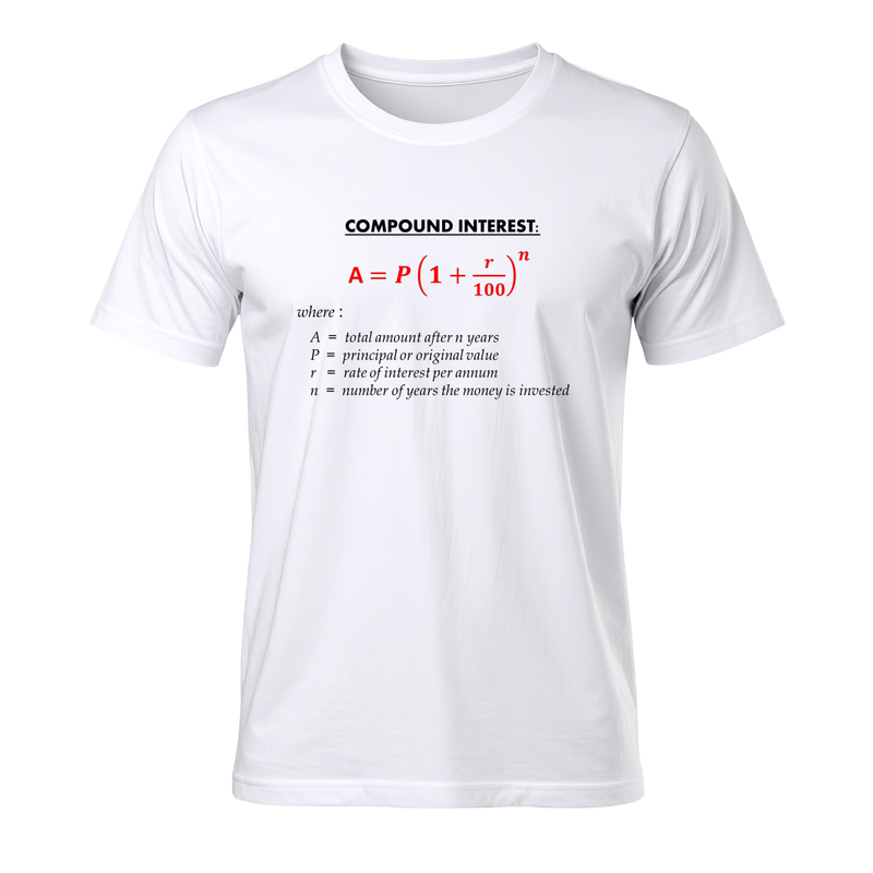 Compund Interest T-Shirt