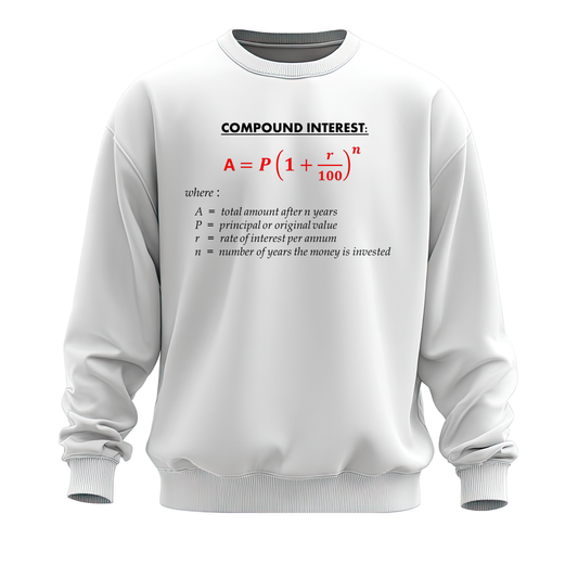 Compound Interest Sweatshirt