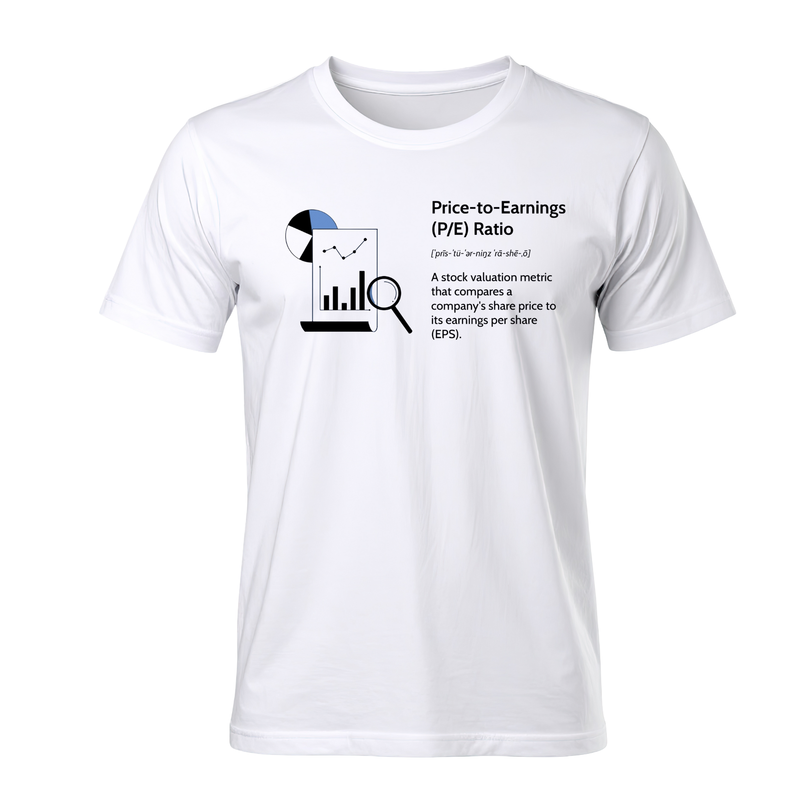 Price-to-Earnings (P/E) Ratio T-Shirt